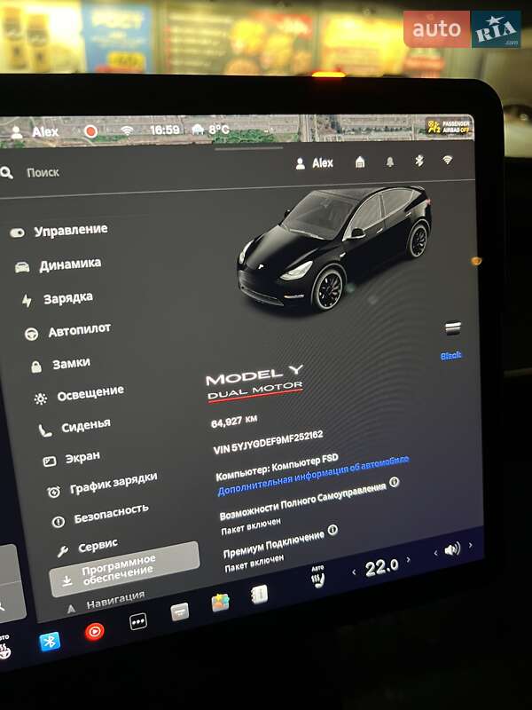 Внедорожник / Кроссовер Tesla Model Y 2021 в Харькове фото 28 Внедорожник / Кроссовер Tesla Model Y 2021 в Харькове