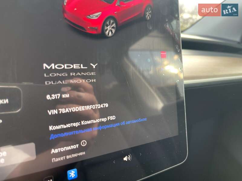 Позашляховик / Кросовер Tesla Model Y 2024 в Харкові фото 16 Позашляховик / Кросовер Tesla Model Y 2024 в Харкові
