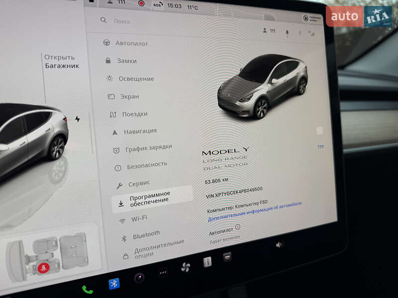 Позашляховик / Кросовер Tesla Model Y 2022 в Києві фото 24 Позашляховик / Кросовер Tesla Model Y 2022 в Києві
