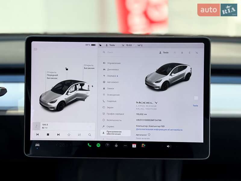 Позашляховик / Кросовер Tesla Model Y 2021 в Києві фото 21 Позашляховик / Кросовер Tesla Model Y 2021 в Києві