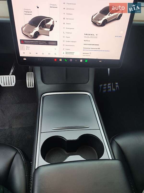 Позашляховик / Кросовер Tesla Model Y 2021 в Миколаєві фото 9 Позашляховик / Кросовер Tesla Model Y 2021 в Миколаєві