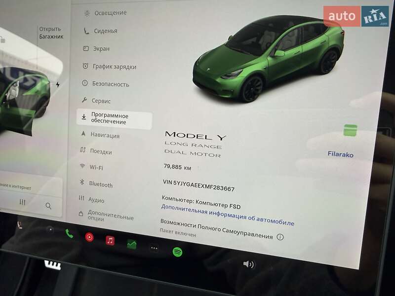 Внедорожник / Кроссовер Tesla Model Y 2021 в Киеве