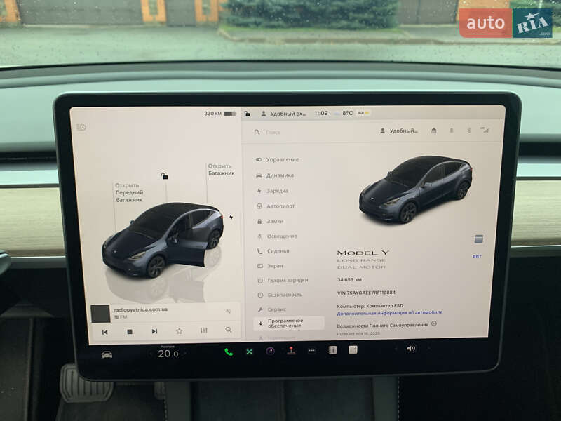 Внедорожник / Кроссовер Tesla Model Y 2024 в Киеве