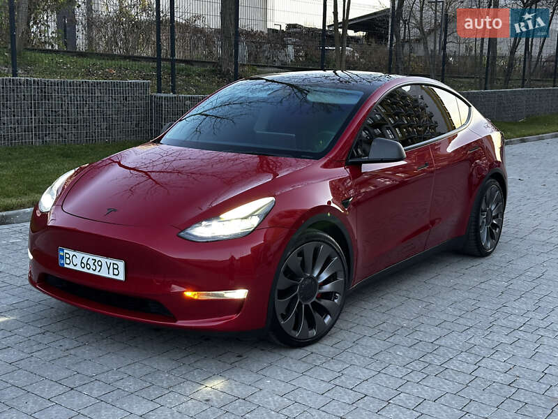 Позашляховик / Кросовер Tesla Model Y 2021 в Львові фото 4 Позашляховик / Кросовер Tesla Model Y 2021 в Львові