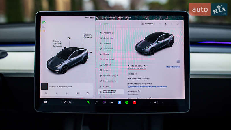 Внедорожник / Кроссовер Tesla Model Y 2020 в Черновцах фото 34 Внедорожник / Кроссовер Tesla Model Y 2020 в Черновцах