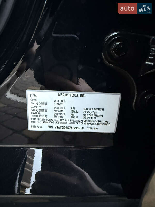Внедорожник / Кроссовер Tesla Model Y 2024 в Виннице