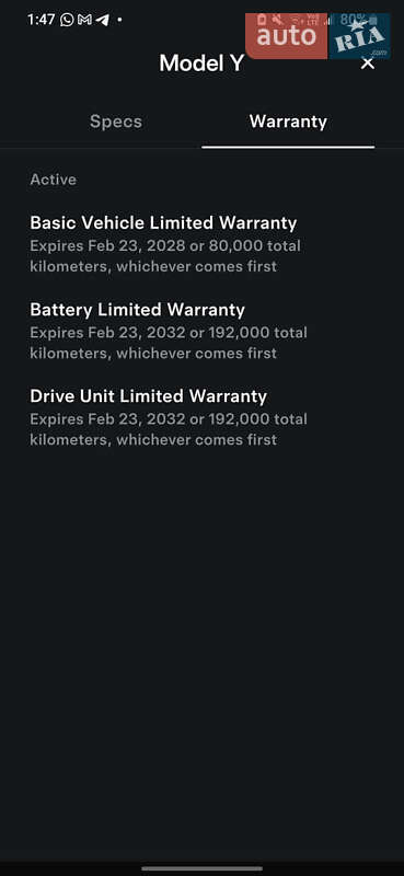 Внедорожник / Кроссовер Tesla Model Y 2024 в Киеве фото 20 Внедорожник / Кроссовер Tesla Model Y 2024 в Киеве