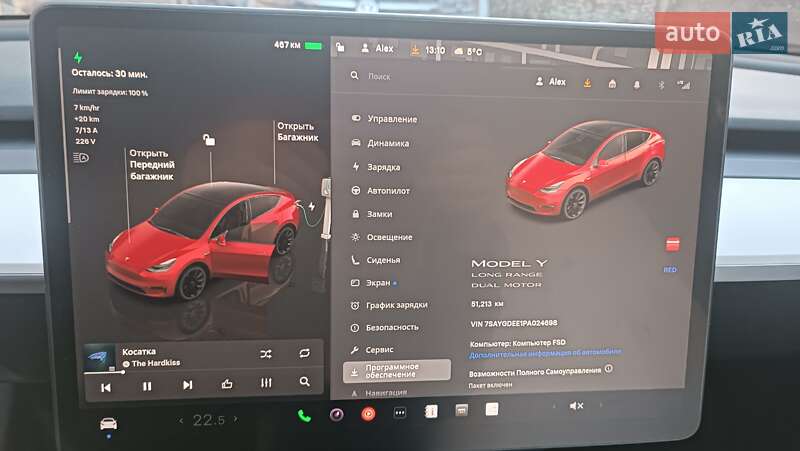 Внедорожник / Кроссовер Tesla Model Y 2022 в Харькове