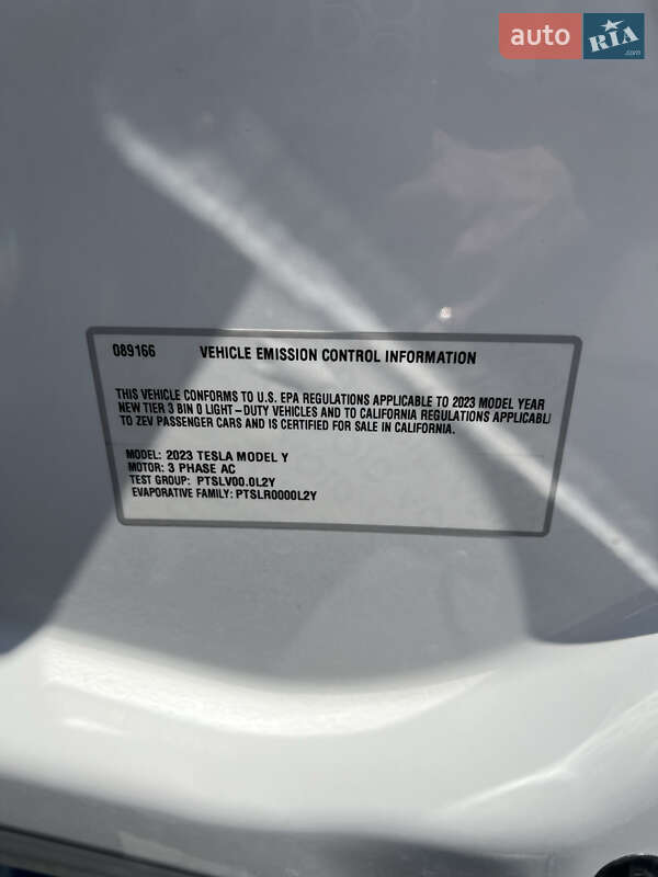 Внедорожник / Кроссовер Tesla Model Y 2023 в Хмельнике фото 11 Внедорожник / Кроссовер Tesla Model Y 2023 в Хмельнике