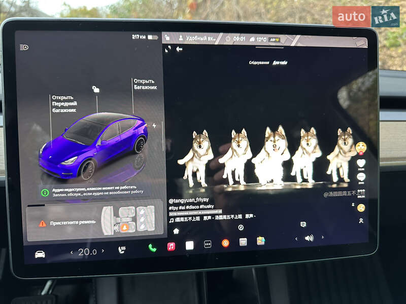 Внедорожник / Кроссовер Tesla Model Y 2023 в Киеве