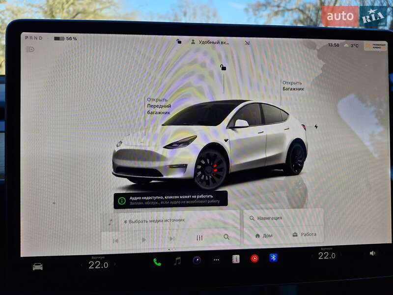 Внедорожник / Кроссовер Tesla Model Y 2022 в Тростянце