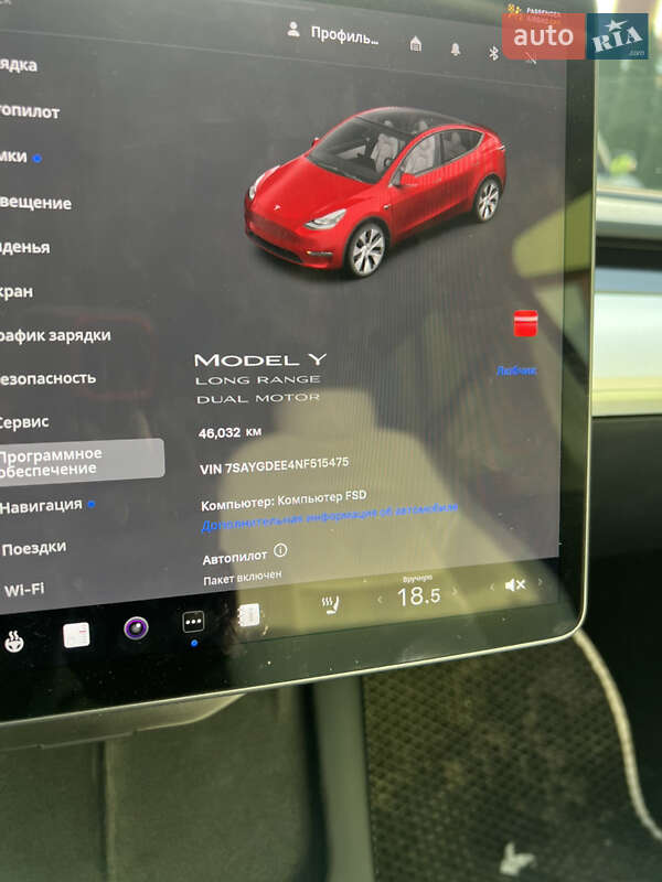 Внедорожник / Кроссовер Tesla Model Y 2022 в Ровно фото 9 Внедорожник / Кроссовер Tesla Model Y 2022 в Ровно