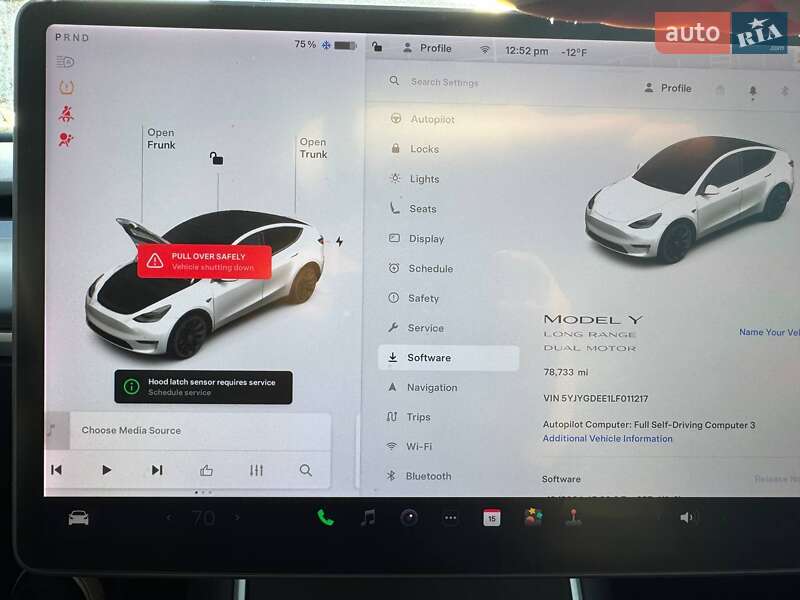 Внедорожник / Кроссовер Tesla Model Y 2020 в Луцке фото 17 Внедорожник / Кроссовер Tesla Model Y 2020 в Луцке