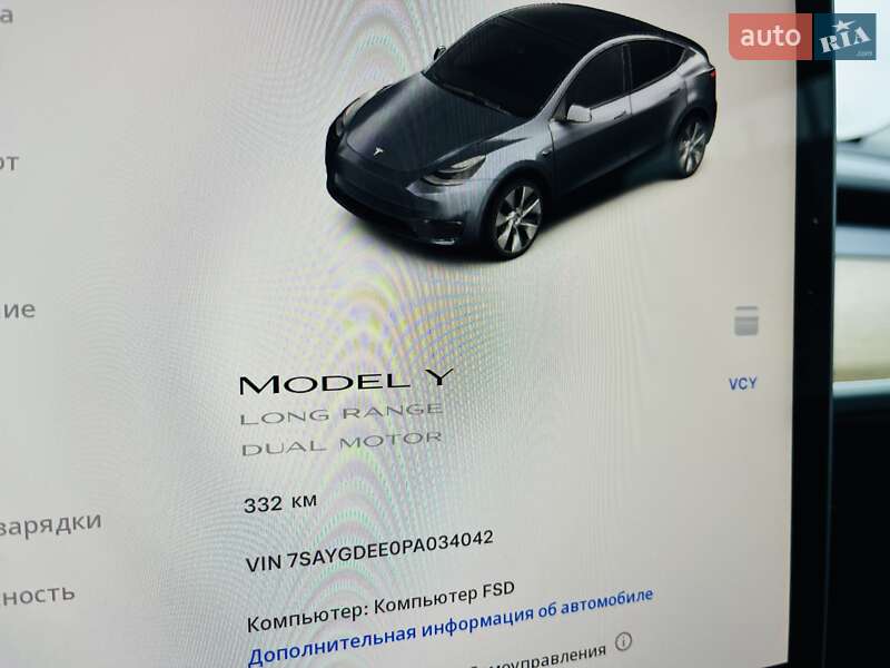 Внедорожник / Кроссовер Tesla Model Y 2022 в Киеве фото 23 Внедорожник / Кроссовер Tesla Model Y 2022 в Киеве