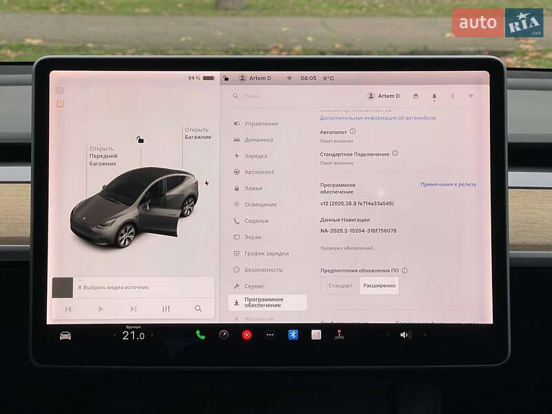 Внедорожник / Кроссовер Tesla Model Y 2021 в Николаеве
