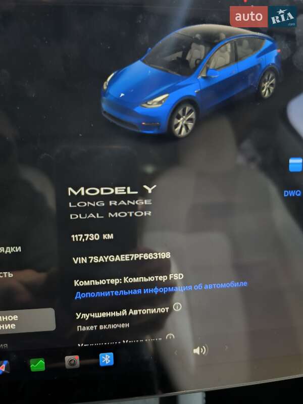 Внедорожник / Кроссовер Tesla Model Y 2023 в Львове фото 28 Внедорожник / Кроссовер Tesla Model Y 2023 в Львове