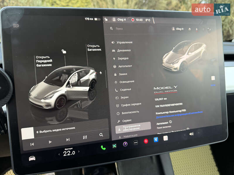 Внедорожник / Кроссовер Tesla Model Y 2022 в Самборе