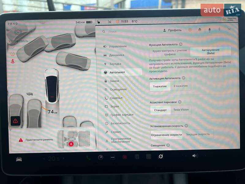 Внедорожник / Кроссовер Tesla Model Y 2022 в Одессе