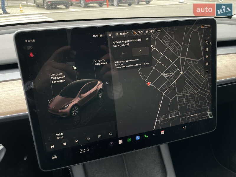 Внедорожник / Кроссовер Tesla Model Y 2022 в Одессе фото 16 Внедорожник / Кроссовер Tesla Model Y 2022 в Одессе