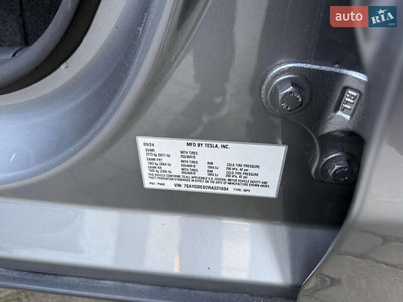 Внедорожник / Кроссовер Tesla Model Y 2024 в Львове фото 35 Внедорожник / Кроссовер Tesla Model Y 2024 в Львове