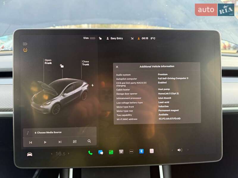 Внедорожник / Кроссовер Tesla Model Y 2021 в Луцке