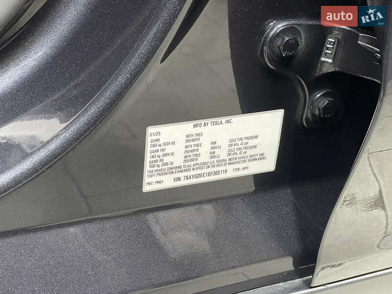 Внедорожник / Кроссовер Tesla Model Y 2025 в Львове