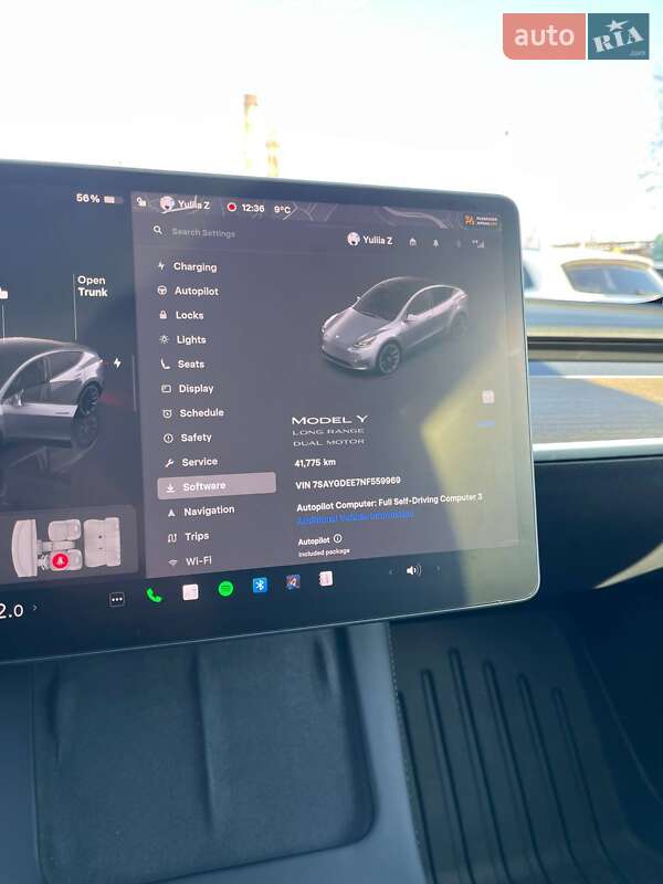 Позашляховик / Кросовер Tesla Model Y 2022 в Львові