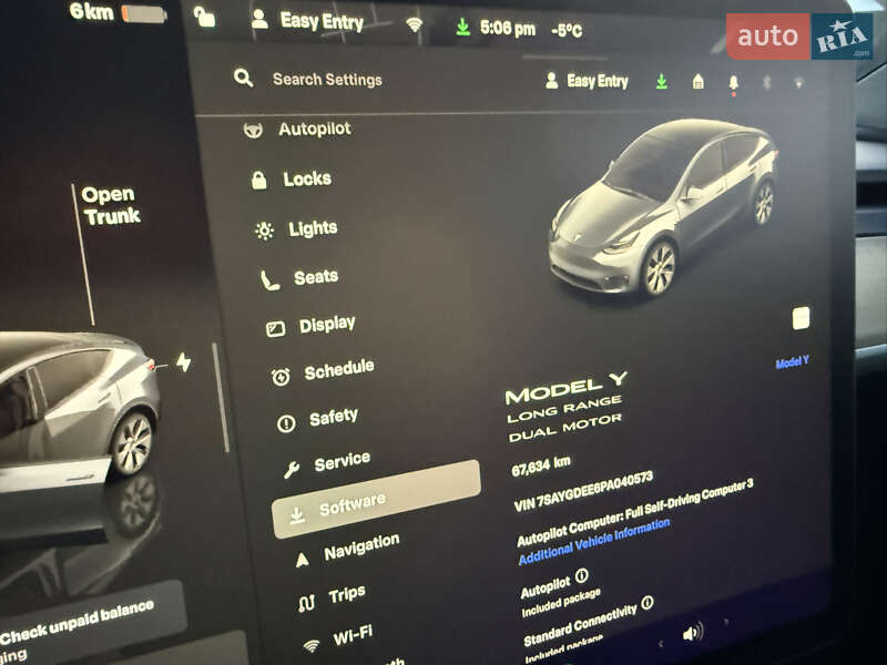 Внедорожник / Кроссовер Tesla Model Y 2022 в Львове