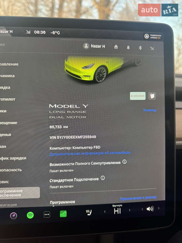 Позашляховик / Кросовер Tesla Model Y 2021 в Бучі фото 20 Позашляховик / Кросовер Tesla Model Y 2021 в Бучі