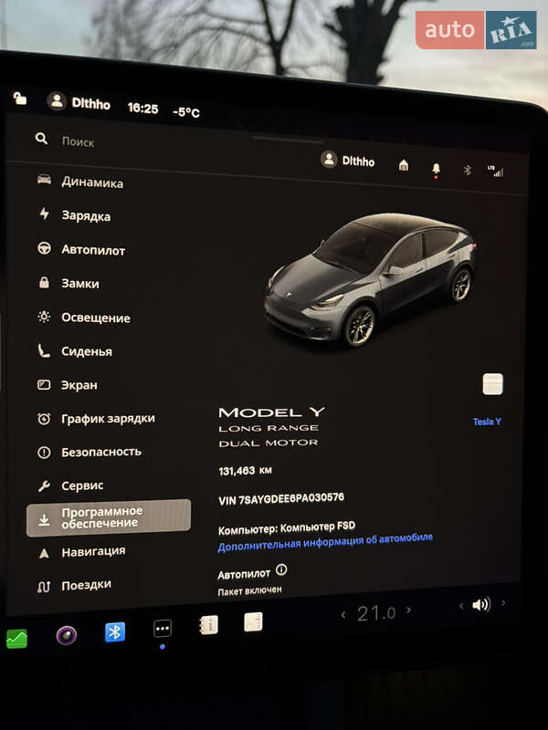 Позашляховик / Кросовер Tesla Model Y 2022 в Черкасах фото 18 Позашляховик / Кросовер Tesla Model Y 2022 в Черкасах