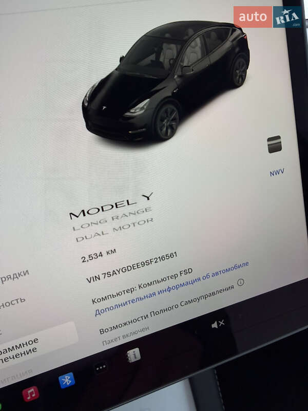 Позашляховик / Кросовер Tesla Model Y 2024 в Києві