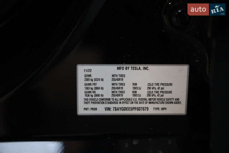 Позашляховик / Кросовер Tesla Model Y 2022 в Луцьку