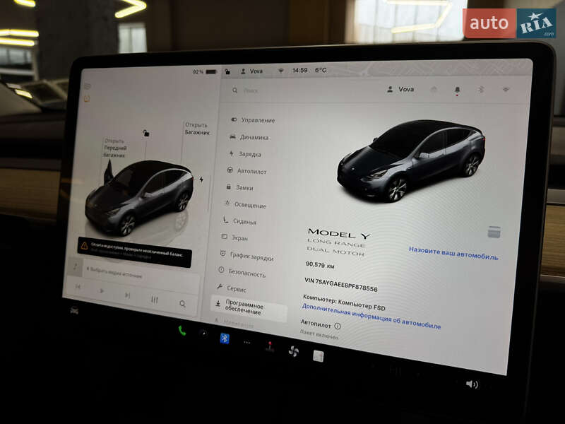 Внедорожник / Кроссовер Tesla Model Y 2023 в Николаеве