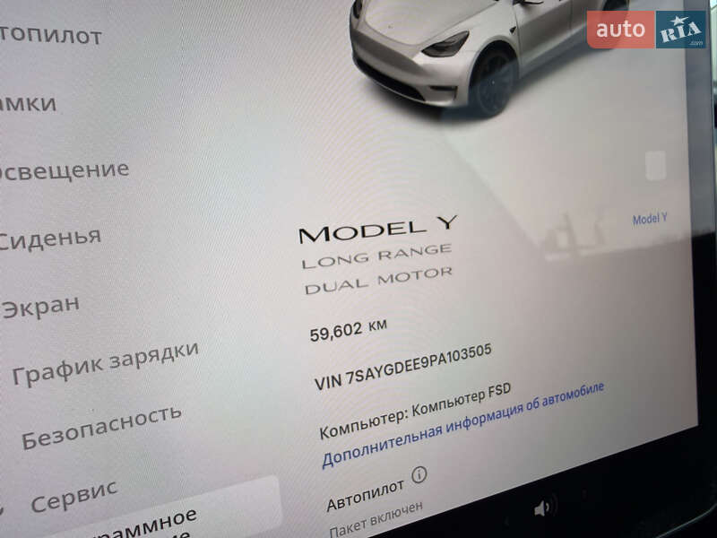 Позашляховик / Кросовер Tesla Model Y 2023 в Львові