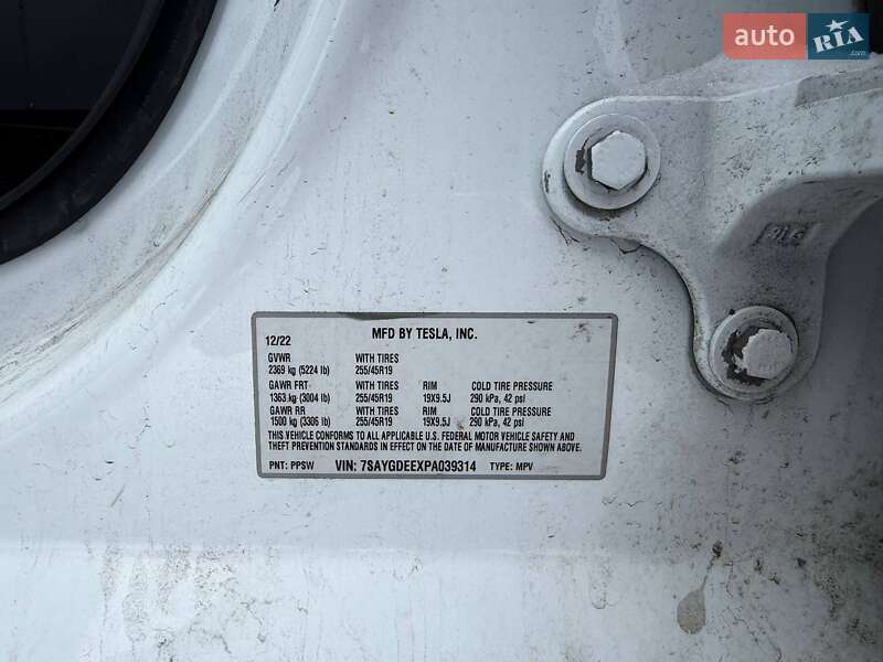 Позашляховик / Кросовер Tesla Model Y 2022 в Луцьку