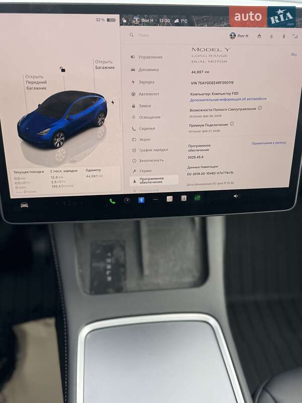 Позашляховик / Кросовер Tesla Model Y 2024 в Луцьку