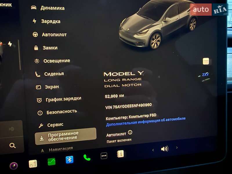Внедорожник / Кроссовер Tesla Model Y 2022 в Одессе
