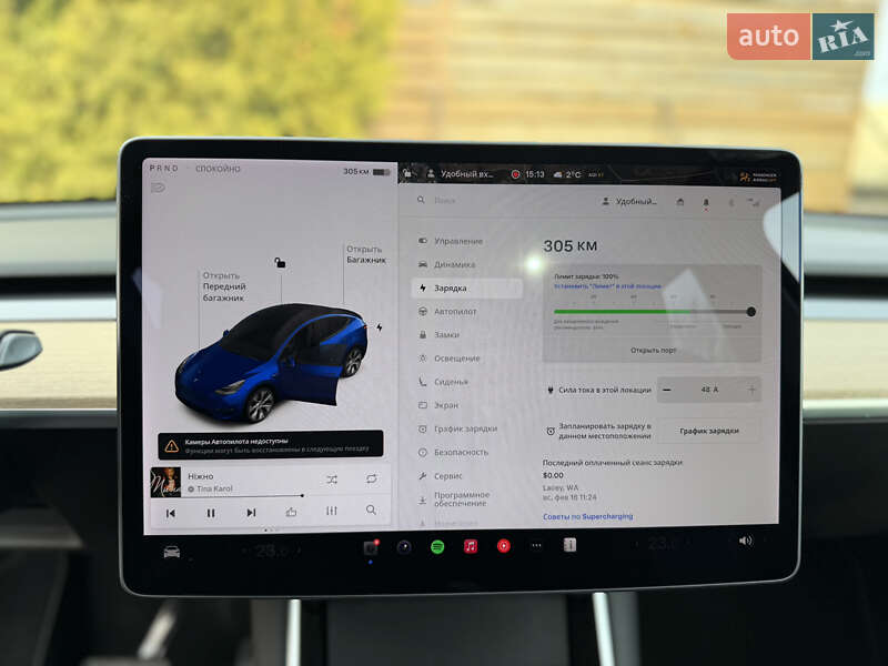 Позашляховик / Кросовер Tesla Model Y 2021 в Києві