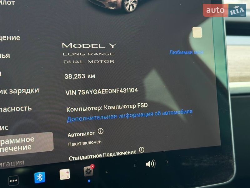 Позашляховик / Кросовер Tesla Model Y 2022 в Києві фото 24 Позашляховик / Кросовер Tesla Model Y 2022 в Києві