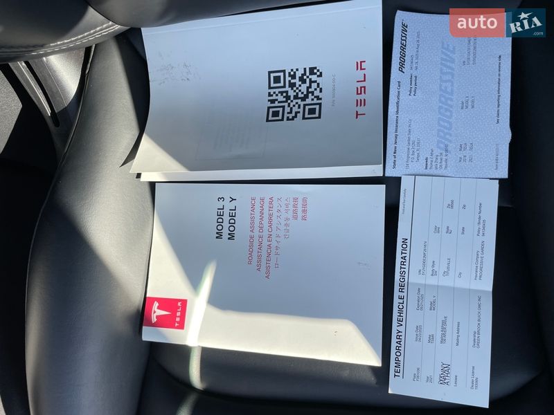 Позашляховик / Кросовер Tesla Model Y 2021 в Львові