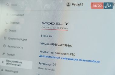 Внедорожник / Кроссовер Tesla Model Y 2022 в Киеве