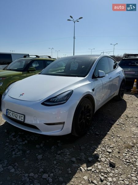 Внедорожник / Кроссовер Tesla Model Y 2021 в Львове