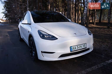 Внедорожник / Кроссовер Tesla Model Y 2021 в Киеве