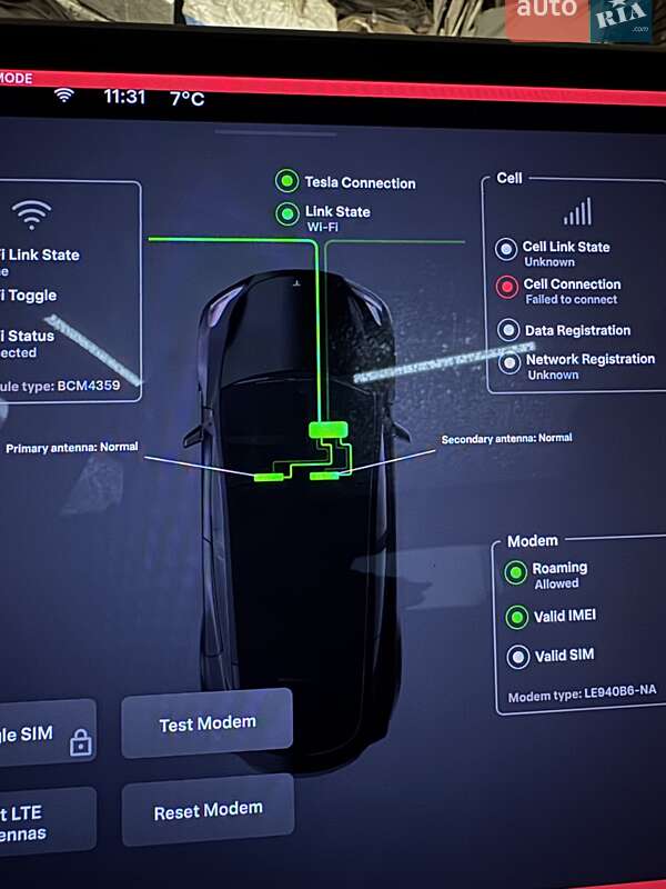 Внедорожник / Кроссовер Tesla Model Y 2021 в Днепре