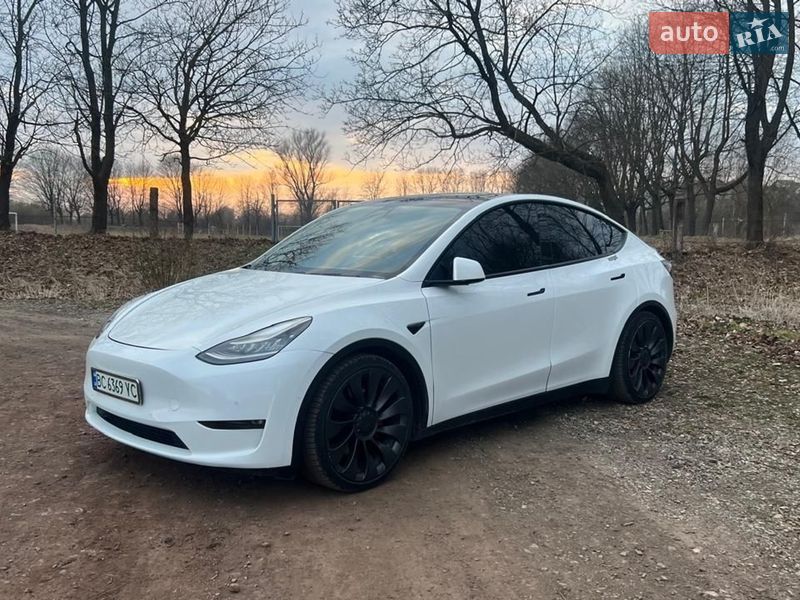 Внедорожник / Кроссовер Tesla Model Y 2020 в Самборе