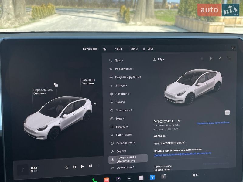 Внедорожник / Кроссовер Tesla Model Y 2022 в Львове