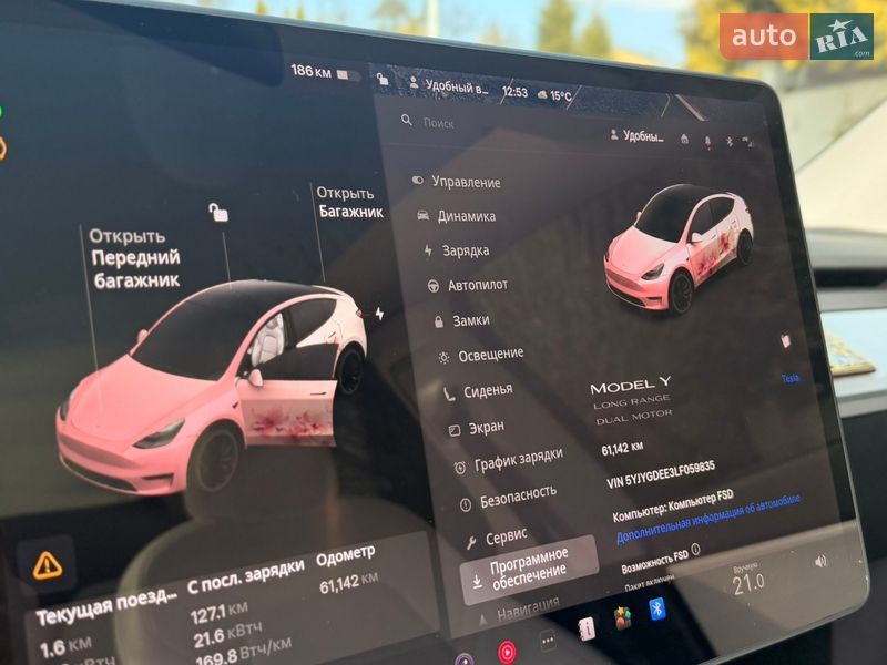 Внедорожник / Кроссовер Tesla Model Y 2020 в Киеве