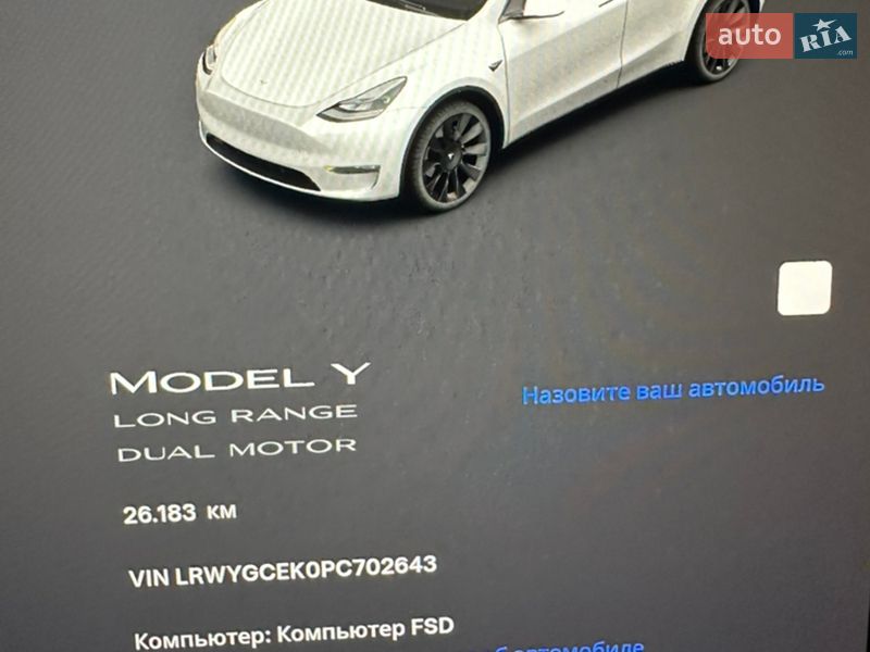 Внедорожник / Кроссовер Tesla Model Y 2023 в Одессе