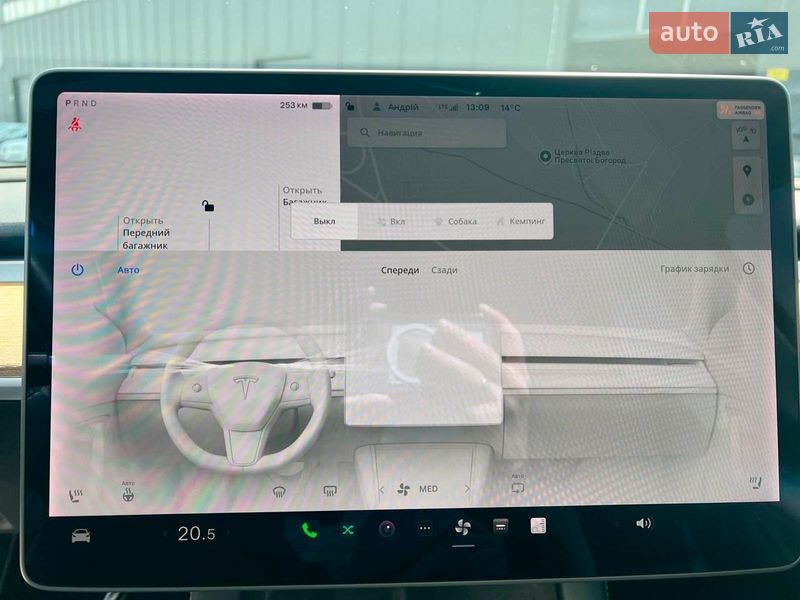 Внедорожник / Кроссовер Tesla Model Y 2021 в Львове