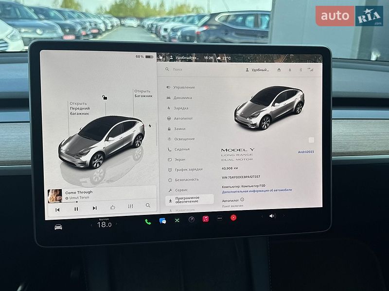 Внедорожник / Кроссовер Tesla Model Y 2023 в Ивано-Франковске